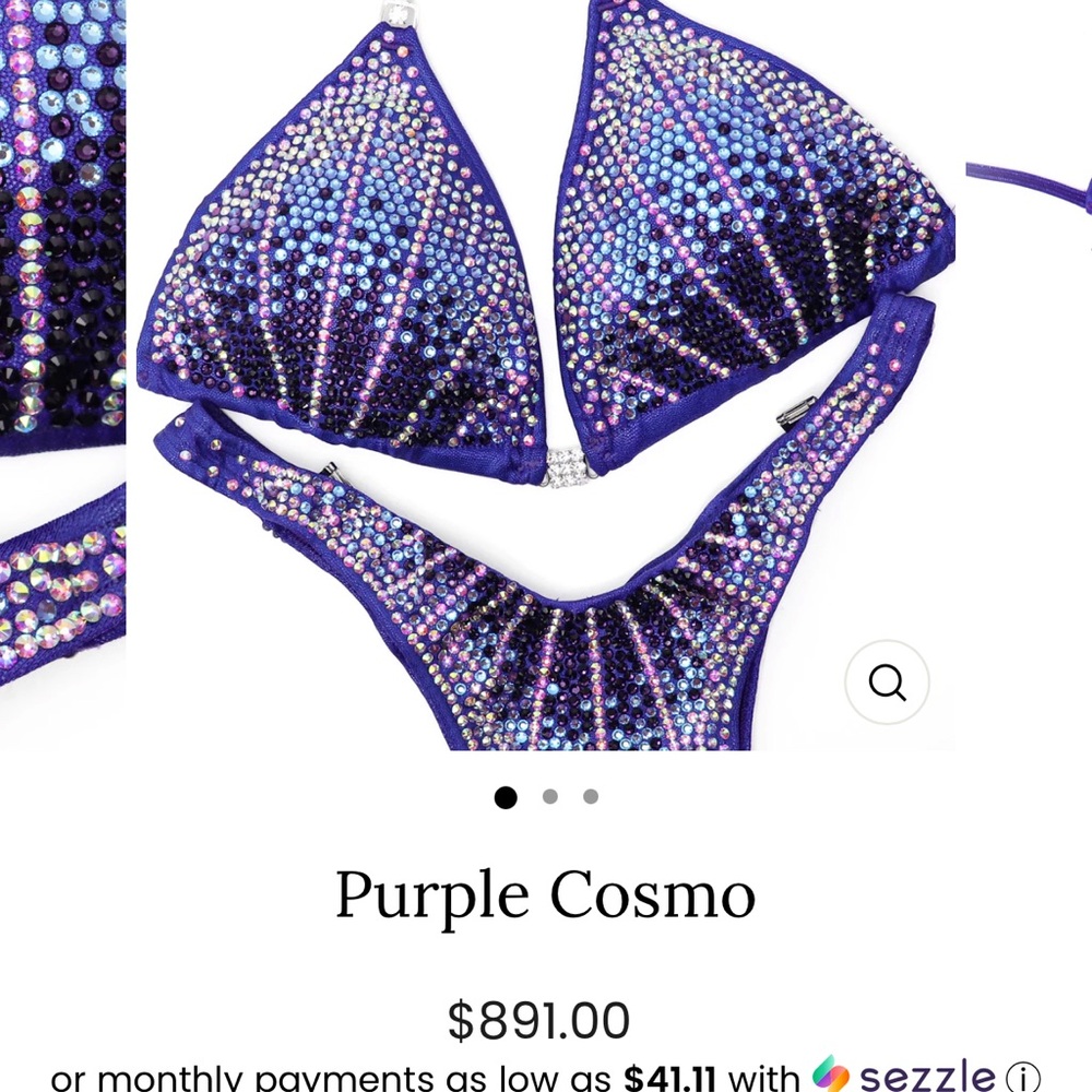 Brand Bew - Angel Competition Bikinis Purple Cosmo figure suit